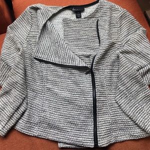 Lane Bryant Stretch Tweed Blazer